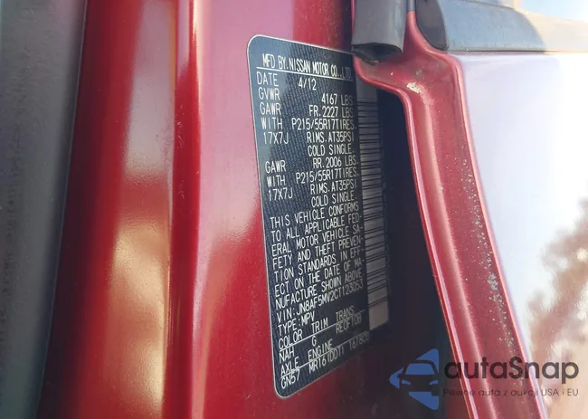 JN8AF5MV2CT123053: 43114191