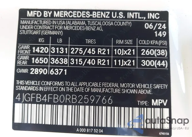 4JGFB4FB0RB259766: 43114624