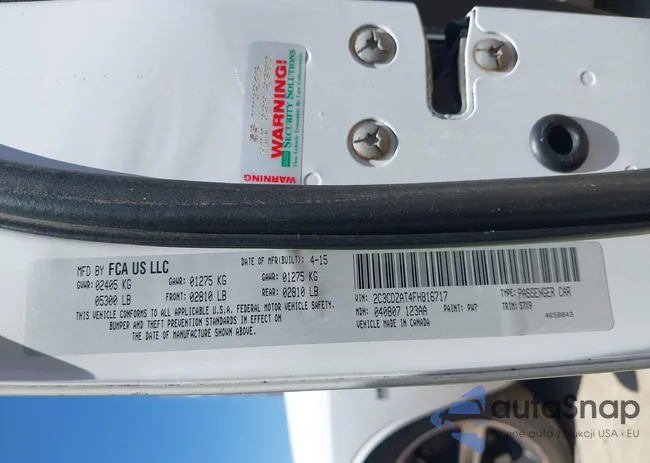 2C3CDZAT4FH816717: 43113796