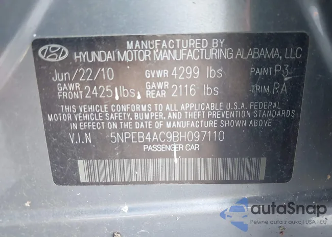 5NPEB4AC9BH097110: 43113832