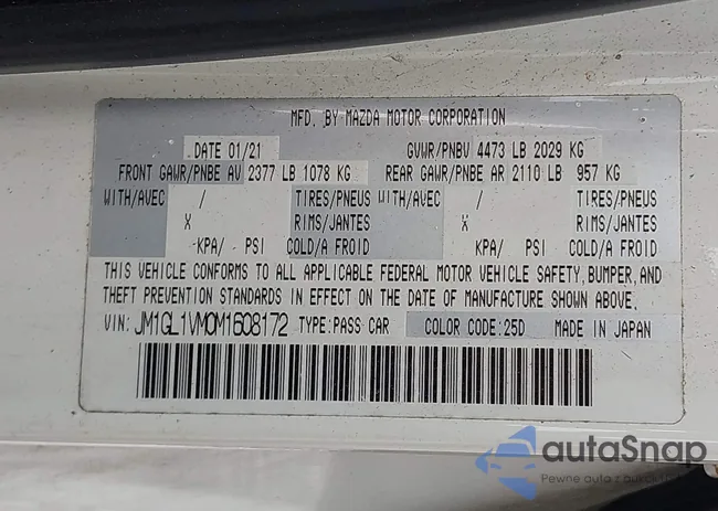 JM1GL1VM0M1608172: 43113848