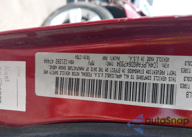 1C4NJPFA0GD647934: 43115115