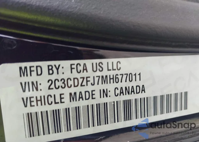 2C3CDZFJ7MH677011: 43115235