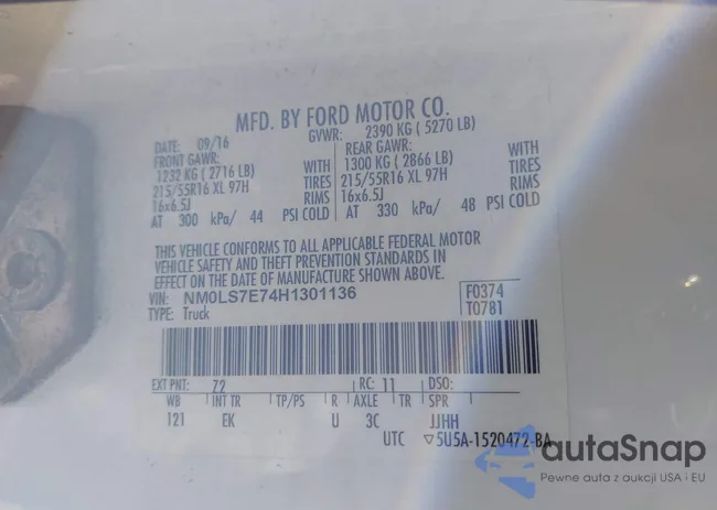 NM0LS7E74H1301136: 43115304