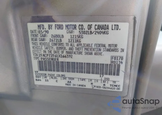 2FACP72F6LX166392: 43115688