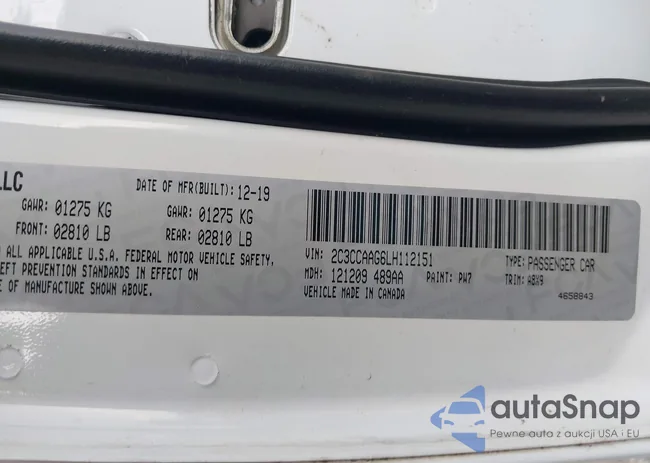 2C3CCAAG6LH112151: 43114891