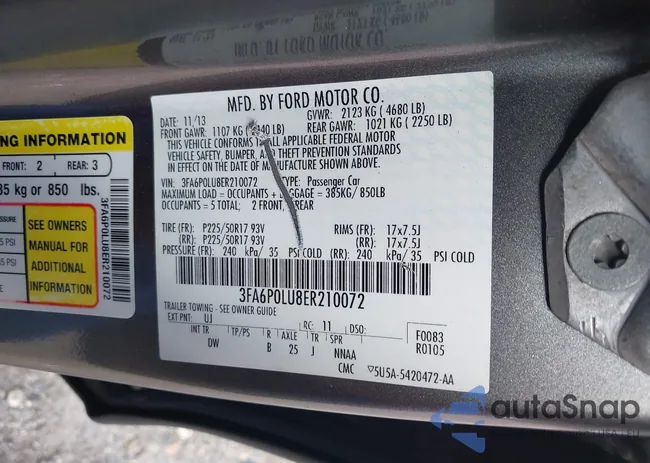 3FA6P0LU8ER210072: 43114955