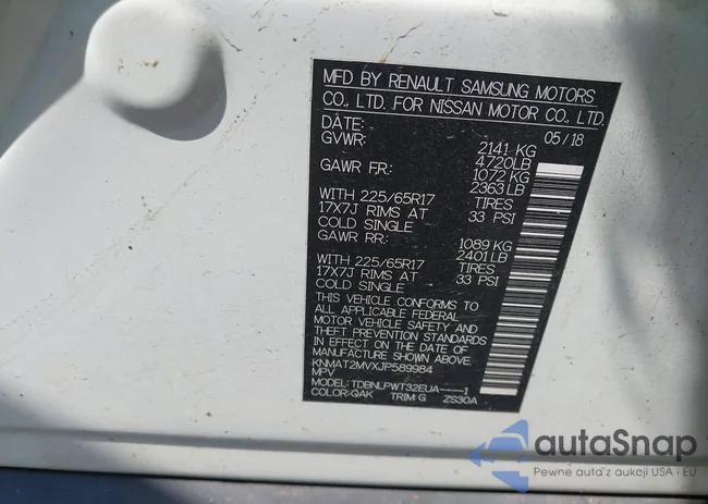 KNMAT2MVXJP589984: 43114980