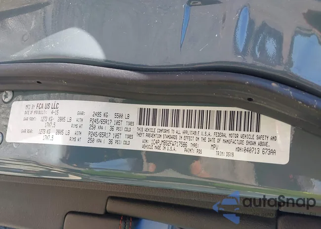 1C4PJMBS2FW717586: 43116227