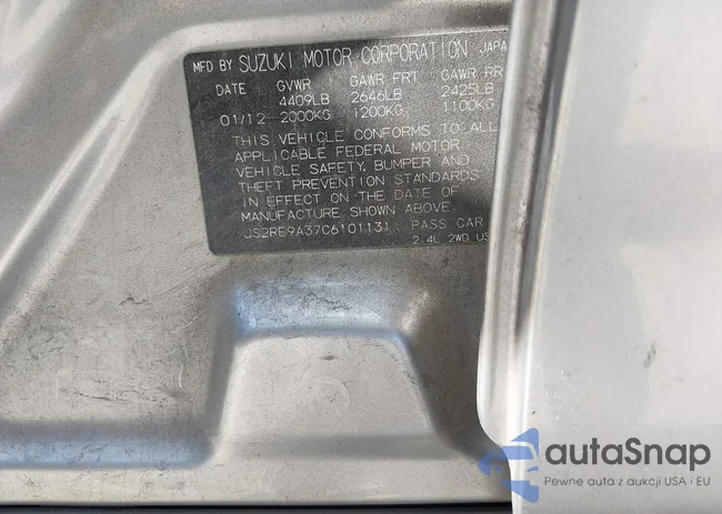 JS2RE9A37C6101131: 43116271