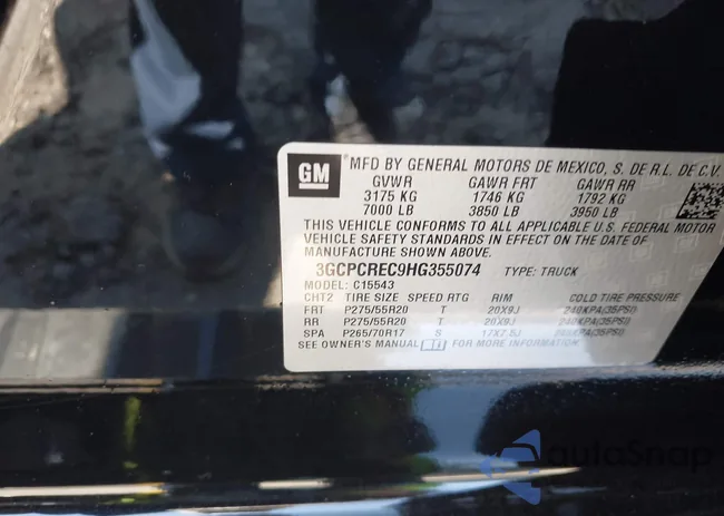 3GCPCREC9HG355074: 43115840