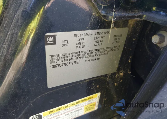 1G8ZV57768F127587: 43116065