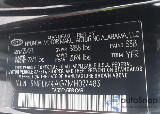 5NPLM4AG7MH027483: 43117374