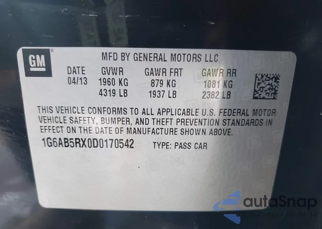 1G6AB5RX0D0170542: 43116868