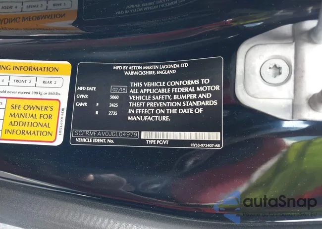 SCFRMFAV0JGL04979: 43116973