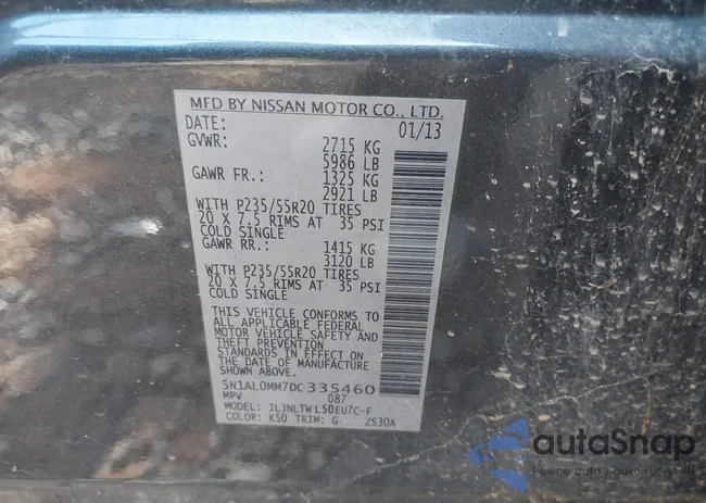 5N1AL0MM7DC335460: 43118145