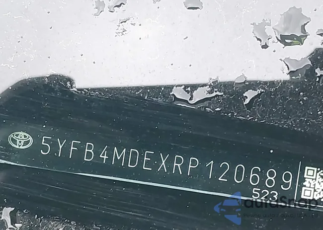 5YFB4MDEXRP120689: 43118366