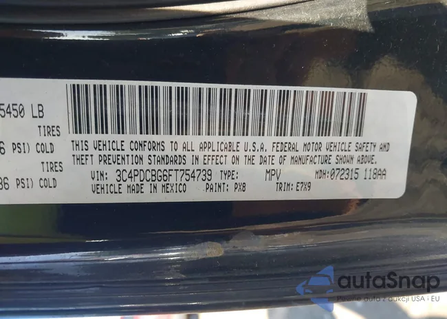 3C4PDCBG6FT754739: 43117748