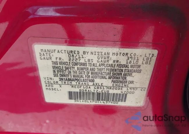 3N1AB6AP0CL637400: 43119507