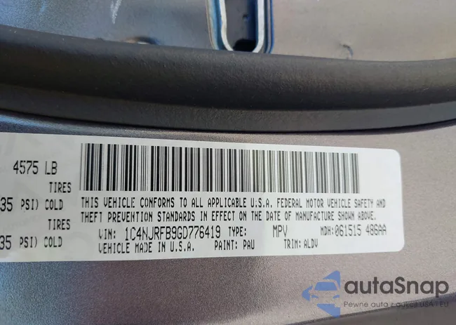 1C4NJRFB9GD776419: 43119511