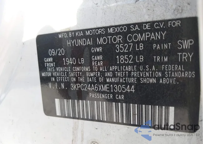 3KPC24A6XME130544: 43118691