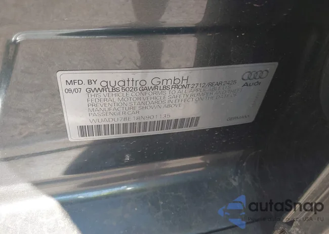 WUADU78E18N901135: 43120312