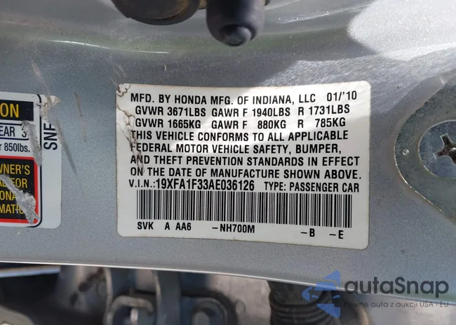 19XFA1F33AE036126: 43120322