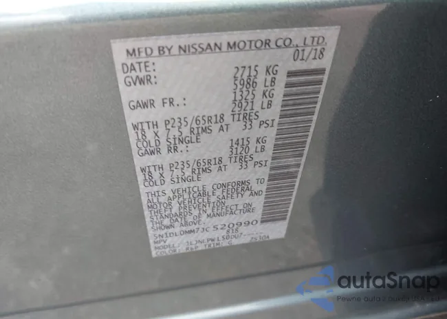 5N1DL0MM7JC520990: 43120369