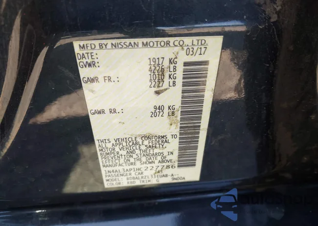 1N4AL3AP1HC227786: 43119915