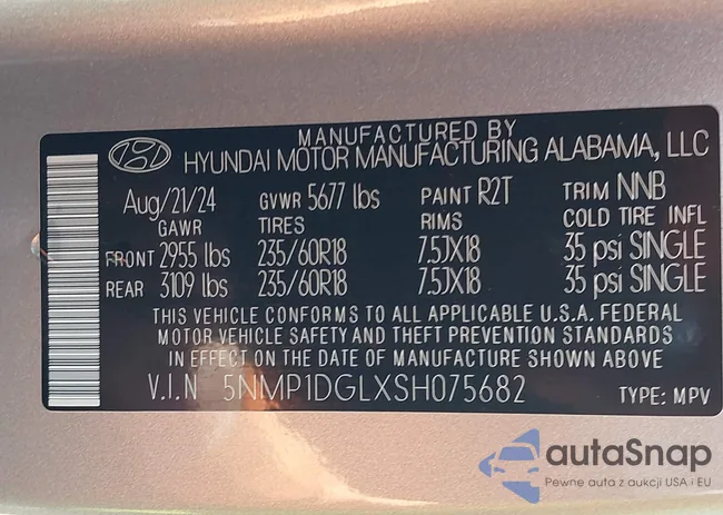 5NMP1DGLXSH075682: 43120923