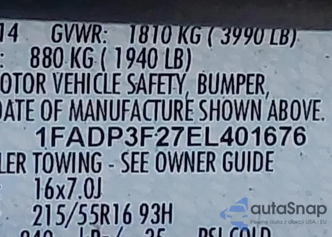 1FADP3F27EL401676: 43122149