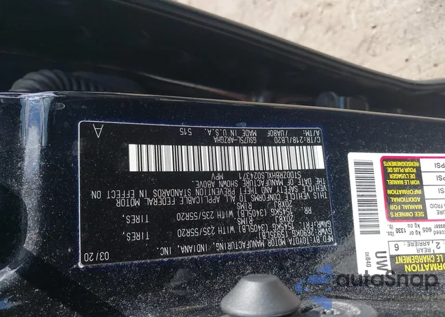 5TDDZRBHXLS024371: 43122383