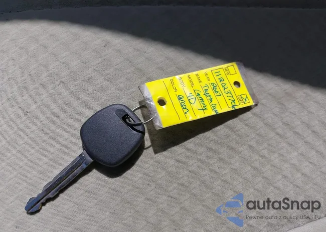 4T1BE46K37U652166: 43122420