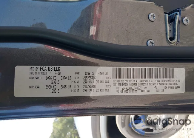 3C4NJCAB5JT489293: 43122528