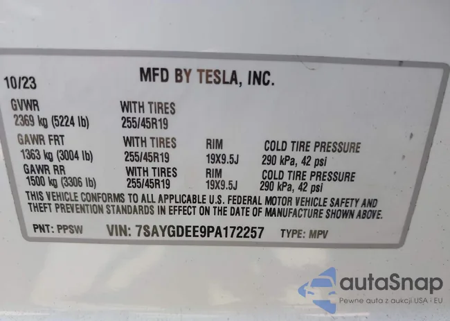 7SAYGDEE9PA172257: 43122641