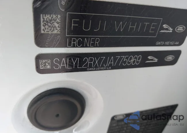 SALYL2RX7JA775969: 43121882