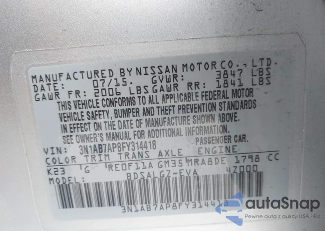 3N1AB7AP8FY314418: 43122026