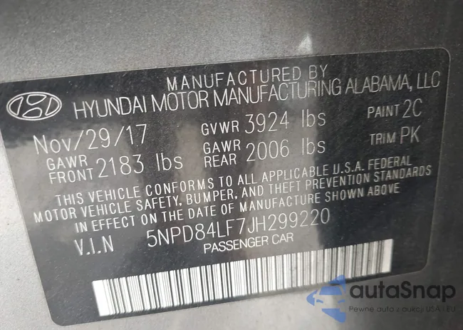 5NPD84LF7JH299220: 43123361