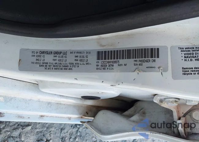 1C3CCCABXFN599575: 43123476