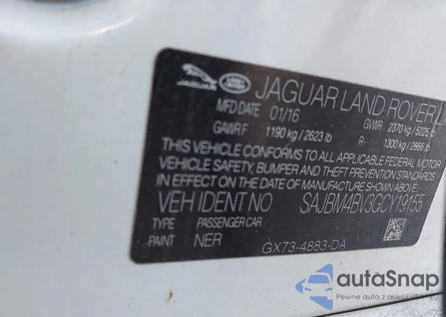 SAJBM4BV3GCY19155: 43123563