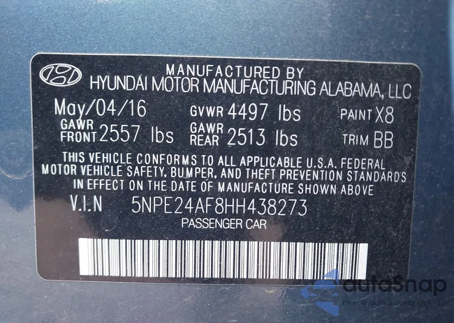 5NPE24AF8HH438273: 43123608