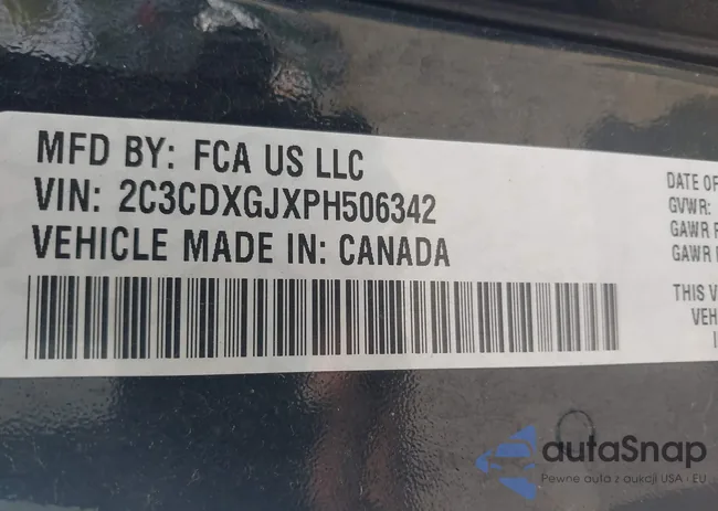 2C3CDXGJXPH506342: 43123674