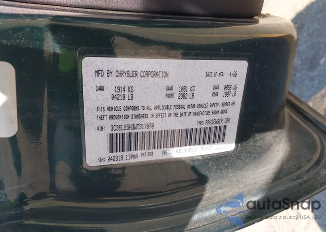 3C3EL55H3WT317070: 43122693