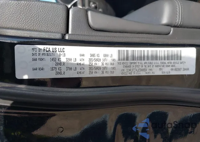 1C4RJFCT4JC500854: 43122748