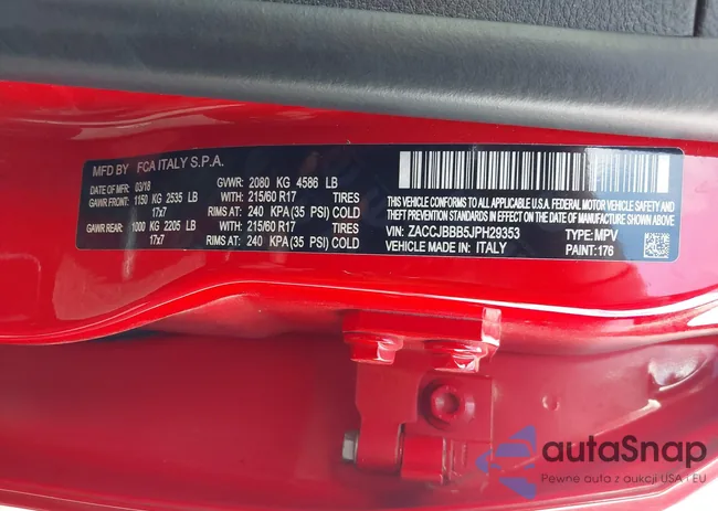 ZACCJBBB5JPH29353: 43122850