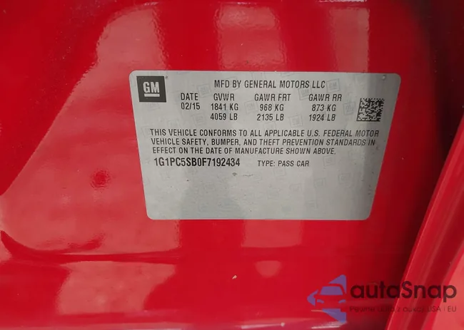 1G1PC5SB0F7192434: 43122874