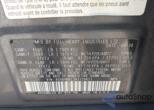 4S4BRBKC3A3329627: 43122965