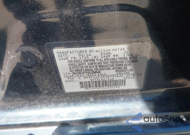 3N1CN7APXGL856540: 43124277