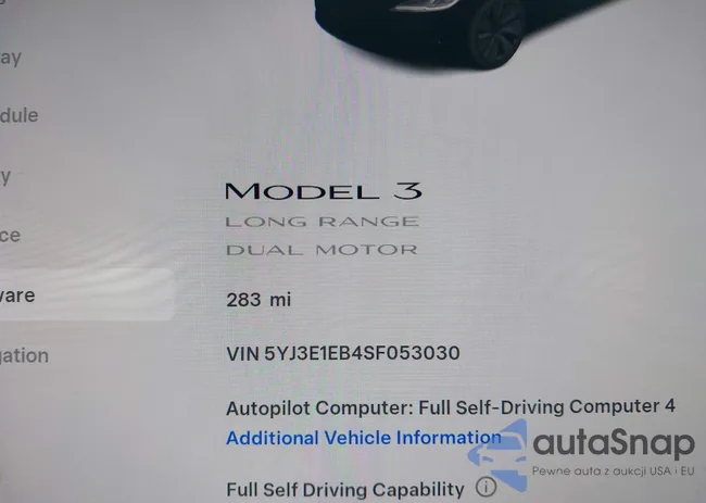 5YJ3E1EB4SF053030: 43124299