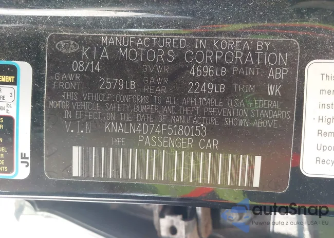 KNALN4D74F5180153: 43124368